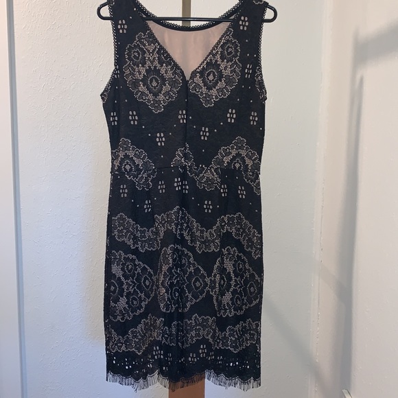 NWT Soieblu black lace tank midi dress - Picture 2 of 12